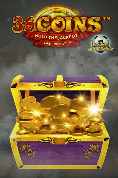 Quadro di 36 Coins Score The Jackpot presso Betrepublic